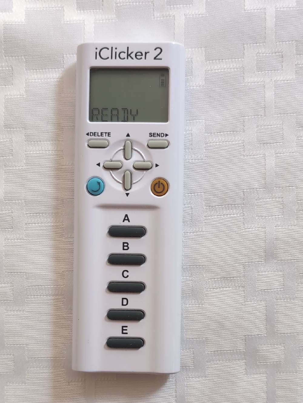 White Student Remote - Response Clicker. I Clicker 2
